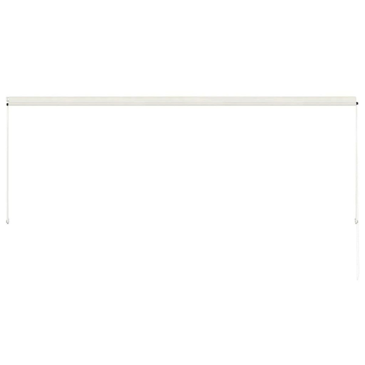 VIDAXL Auvent retractable 350x150 cm Creme