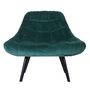 Voir la diapositive 2 : Paris Prix Fauteuil Scandinave en Velours  Johan  102cm Vert