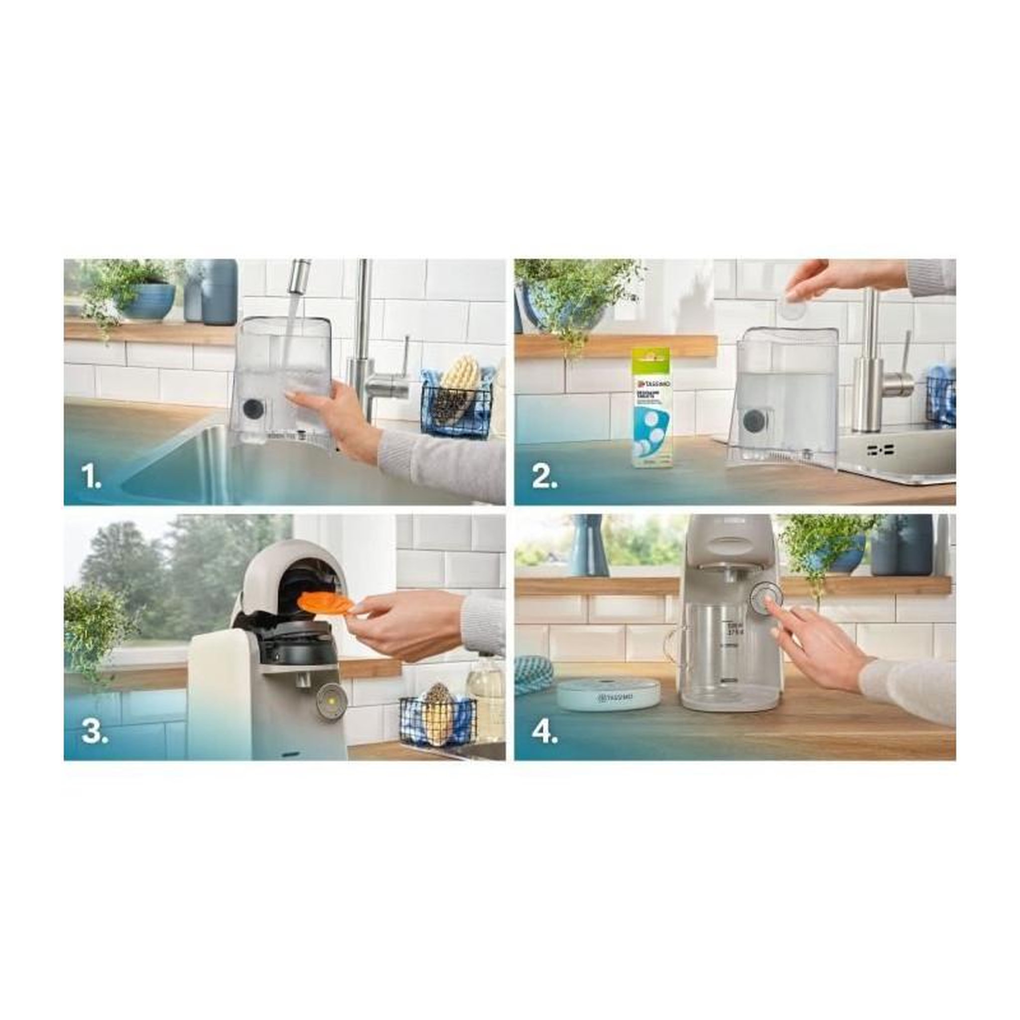 Voir la diapositive 4 : BOSCH Machine a café multi-boissons - BOSCH - TASSIMO - T16 Finesse vanille - 1400 W