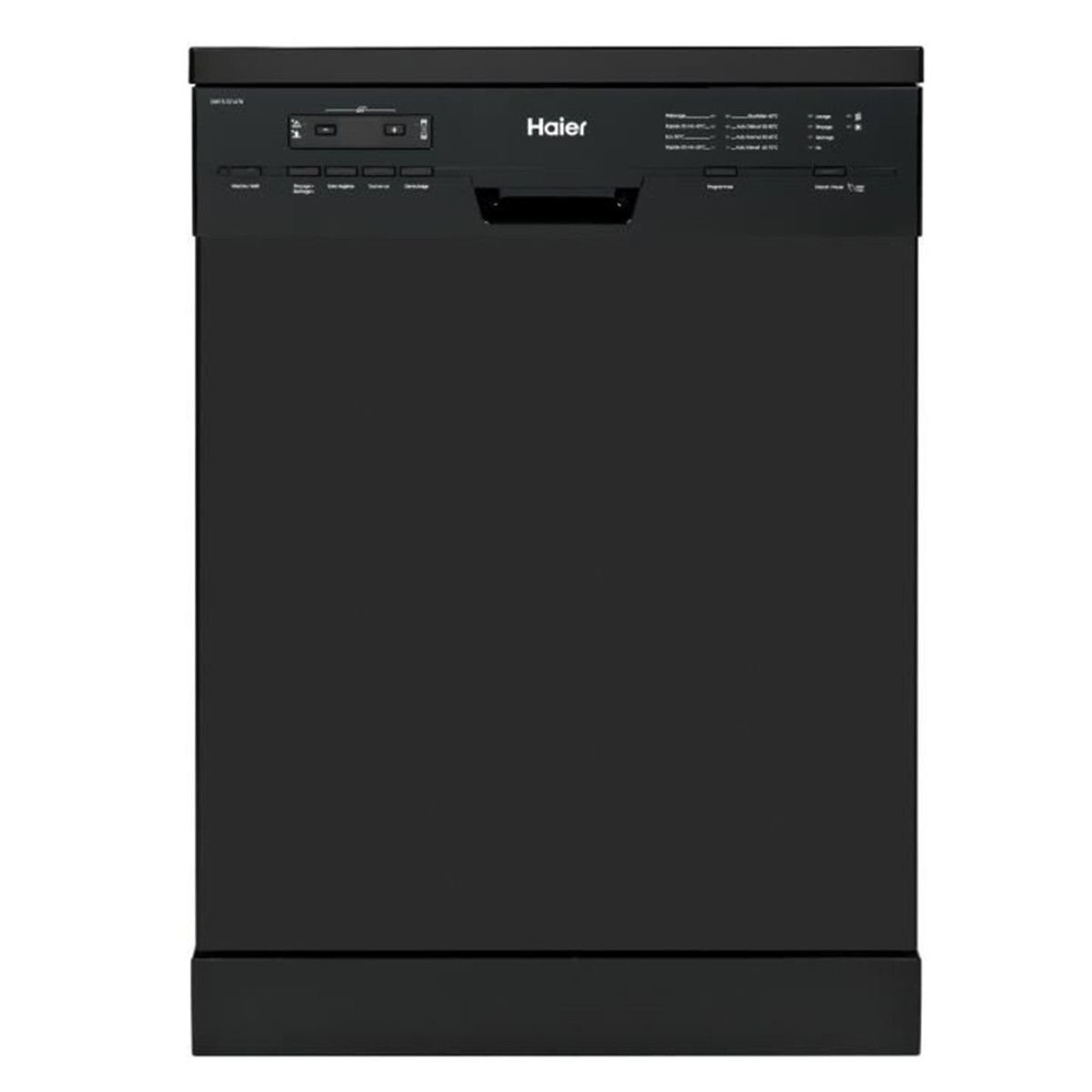 HAIER Lave-vaisselle Pose libre, DW12-T1347B, 12 Couverts, 60 cm, 47 dB, 6 Programmes