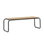 Voir la diapositive 1 : Paris Prix Banc de Jardin en Bois  Holmbeck  136cm Naturel