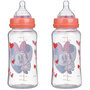 Voir la diapositive 2 : DISNEY BABY Lot de 2 biberons - DISNEY BABY - MINNIE COLLECTOR - 360 ml - Tétine silicone - Débit 3 positions