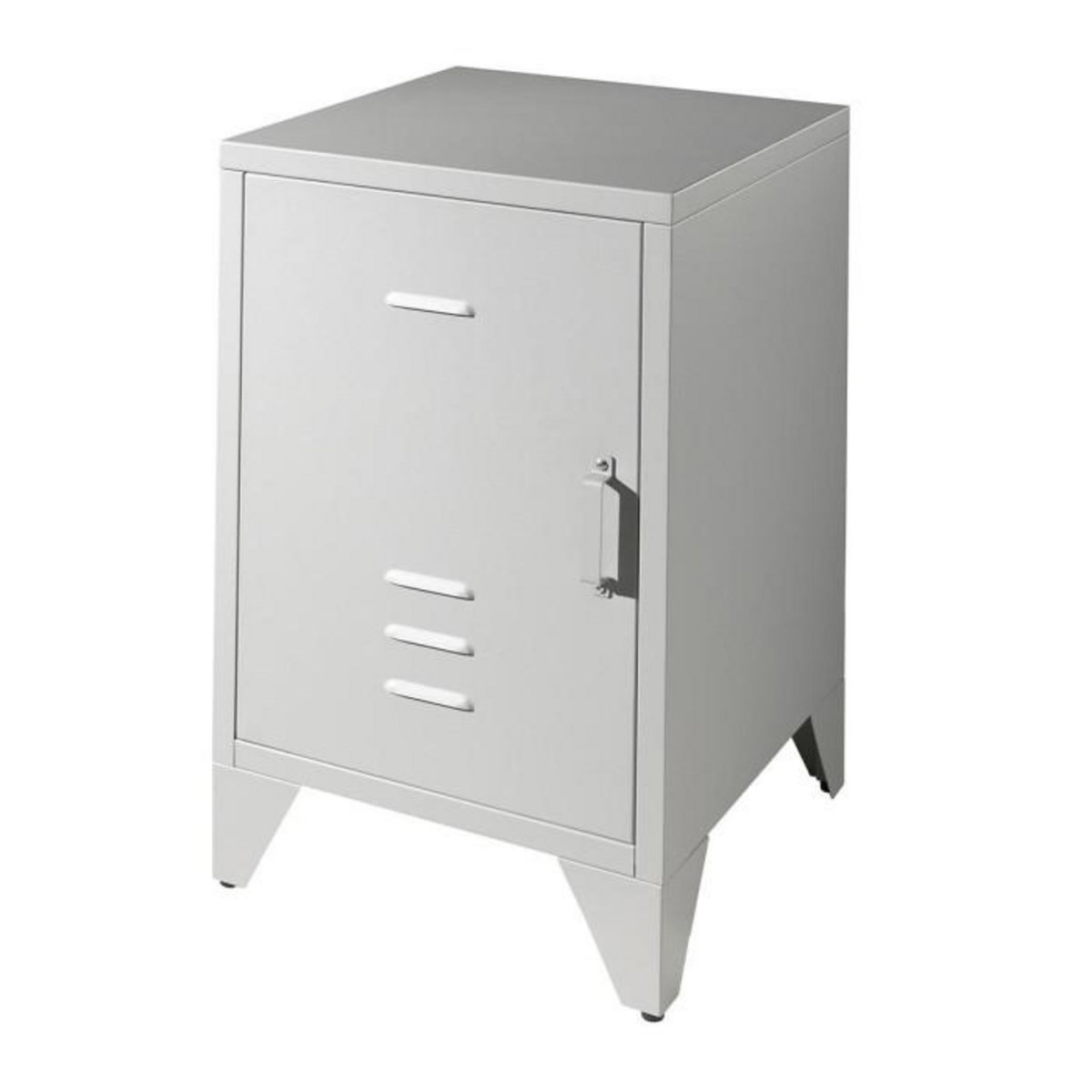 Paris Prix Table de Chevet Enfant  Bronxx  60cm Gris Mat