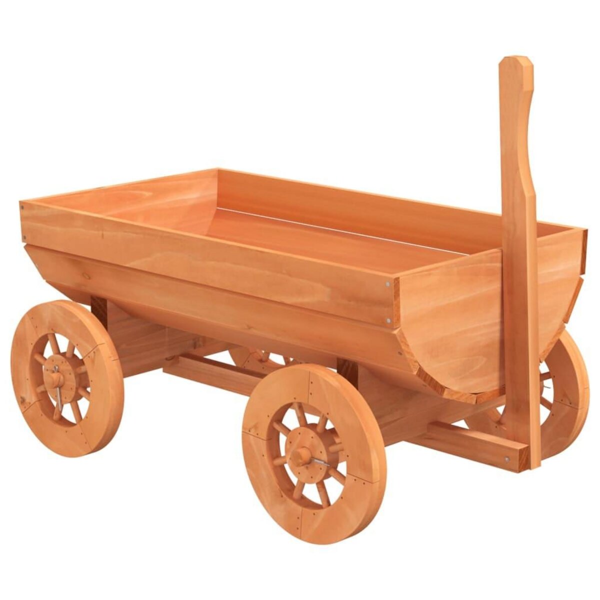 VIDAXL Chariot decoratif 70x43x54 cm bois massif de sapin