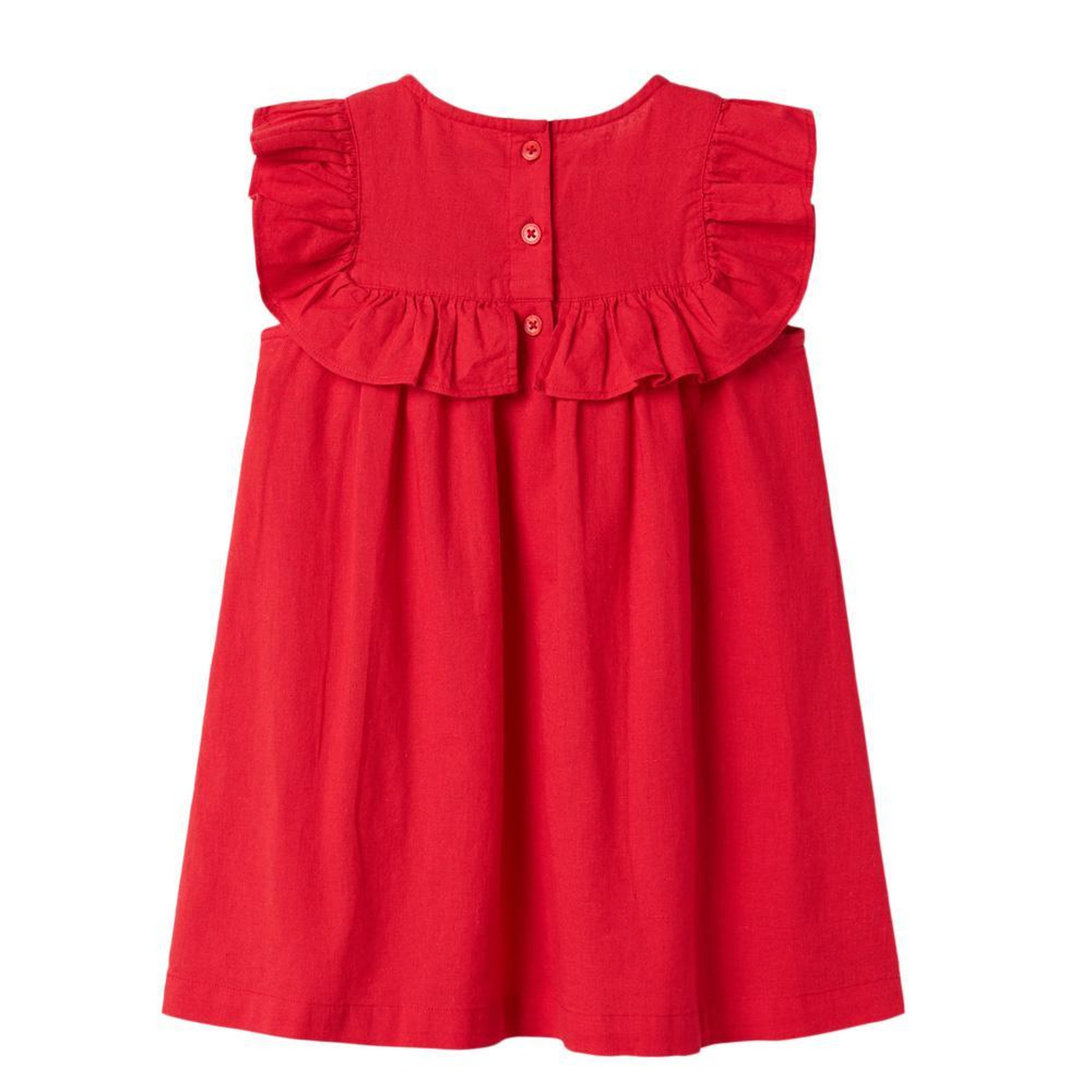 Voir la diapositive 2 : NAME IT Robe Rouge Fille Name it Alinnen