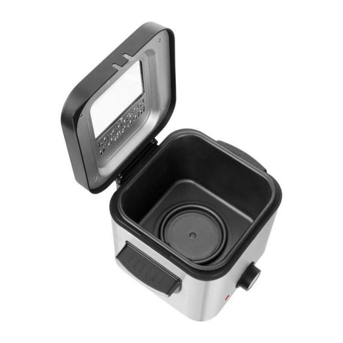 SENCO Friteuse - SENCOR - SFR 6200SS - 900 W - 1,5 L - Noir / Acier inoxydable