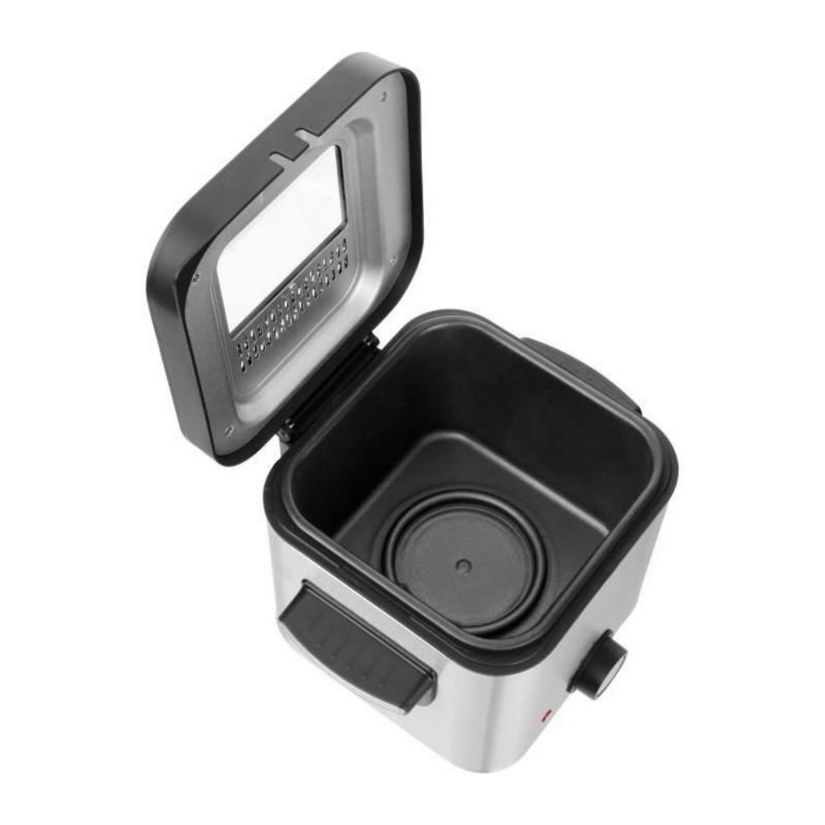 SENCO Friteuse - SENCOR - SFR 6200SS - 900 W - 1,5 L - Noir / Acier inoxydable