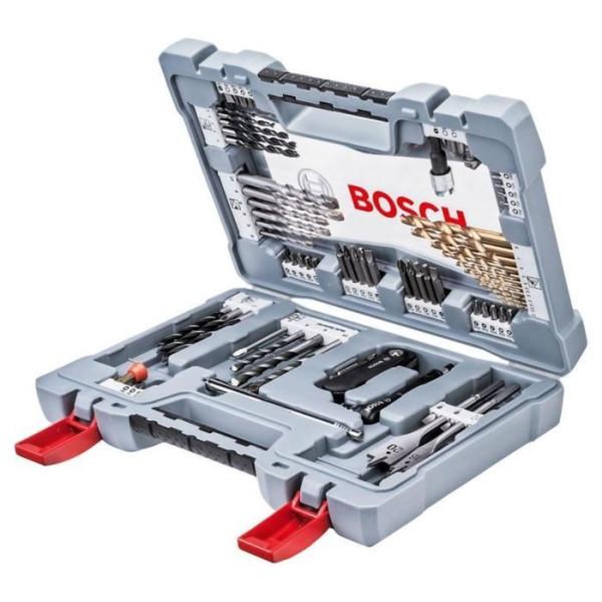 Voir la diapositive 2 : BOSCH Coffret premium perçage - vissage de 76 pcs- bosch