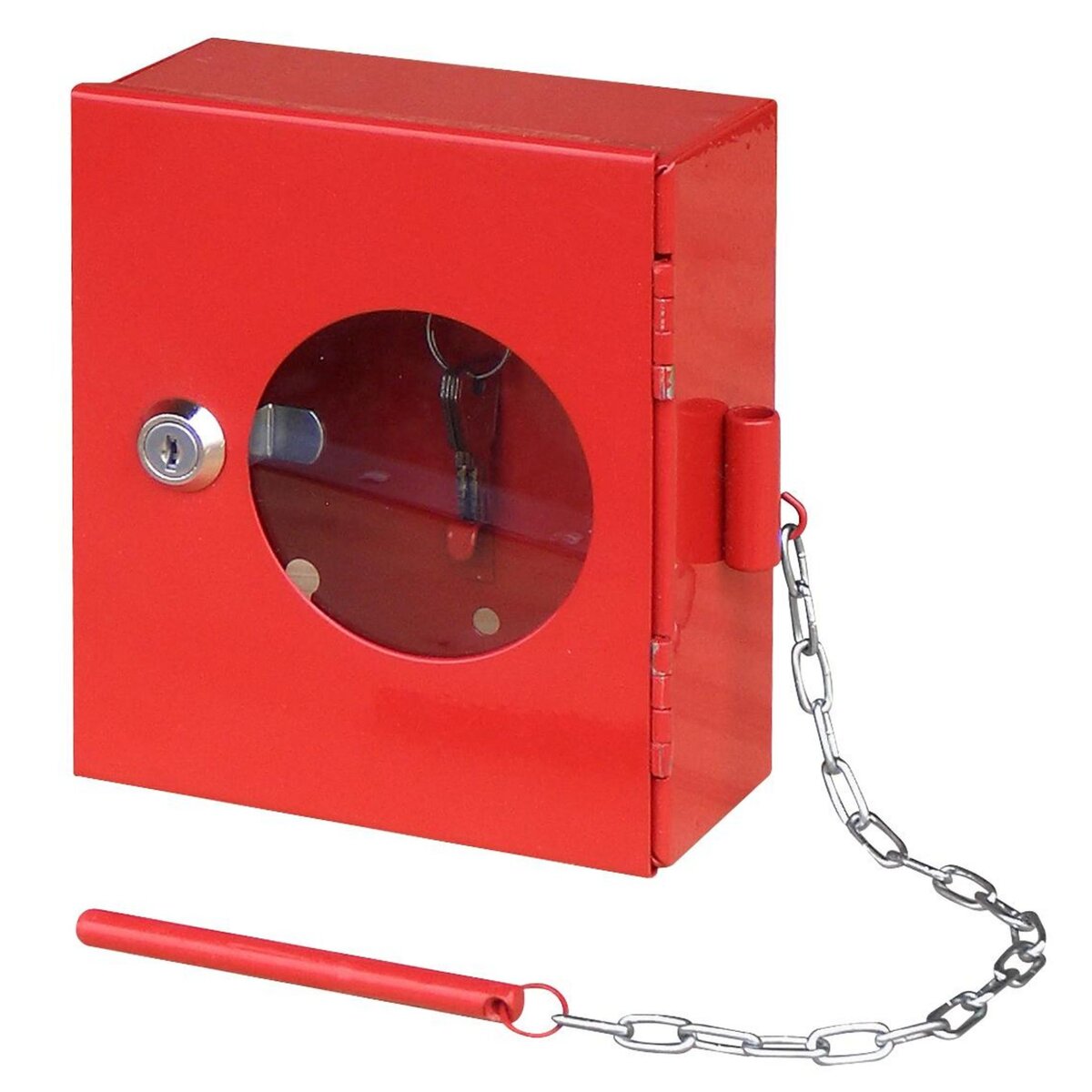 OUTIFRANCE Boitier de sécurité vitré avec brise glace 16x14x6 cm