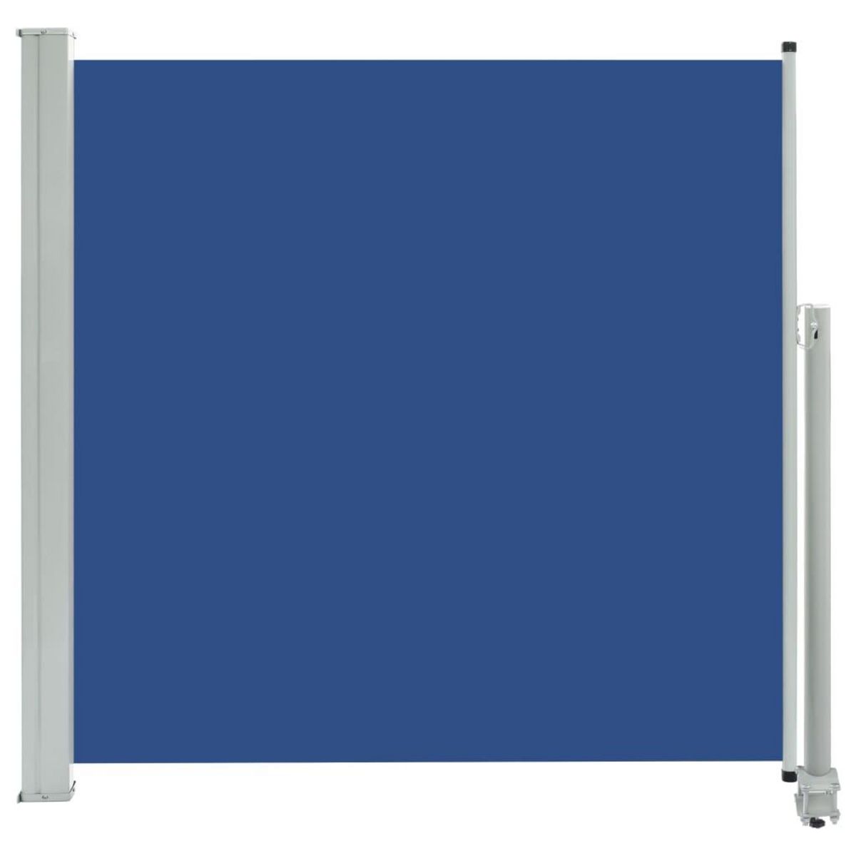VIDAXL Auvent lateral retractable de patio 160x300 cm Bleu