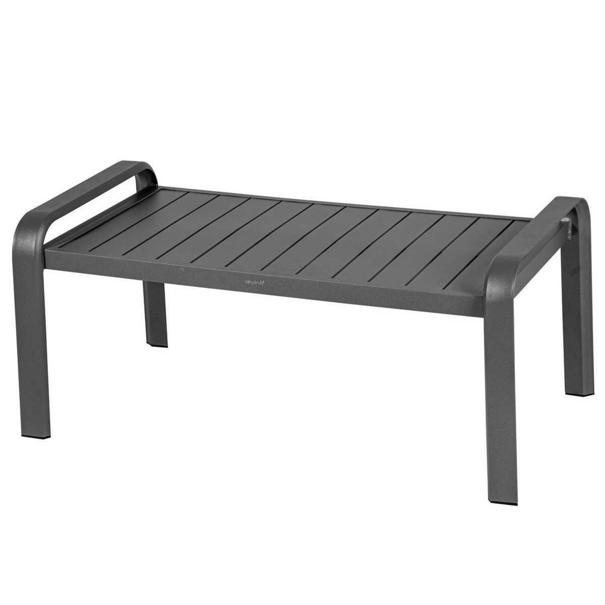 HESPERIDE Salon de jardin en aluminium Elyn 4 places Olive/Graphite - 4 places - Hespéride