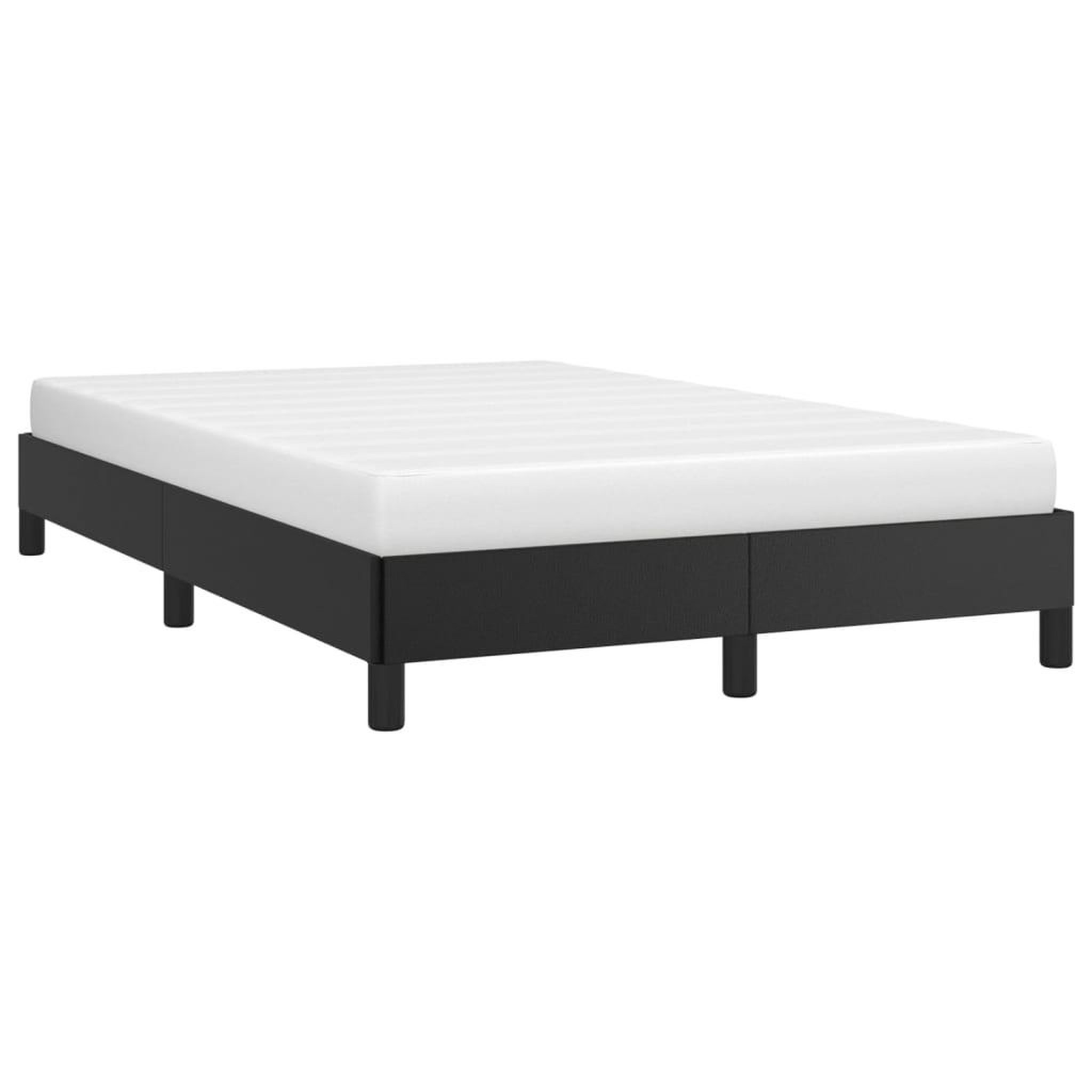 Voir la diapositive 4 : VIDAXL Cadre de lit sans matelas noir 120x190 cm similicuir