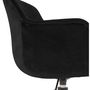 Voir la diapositive 6 : Paris Prix Fauteuil Design  Laurie  80cm Noir