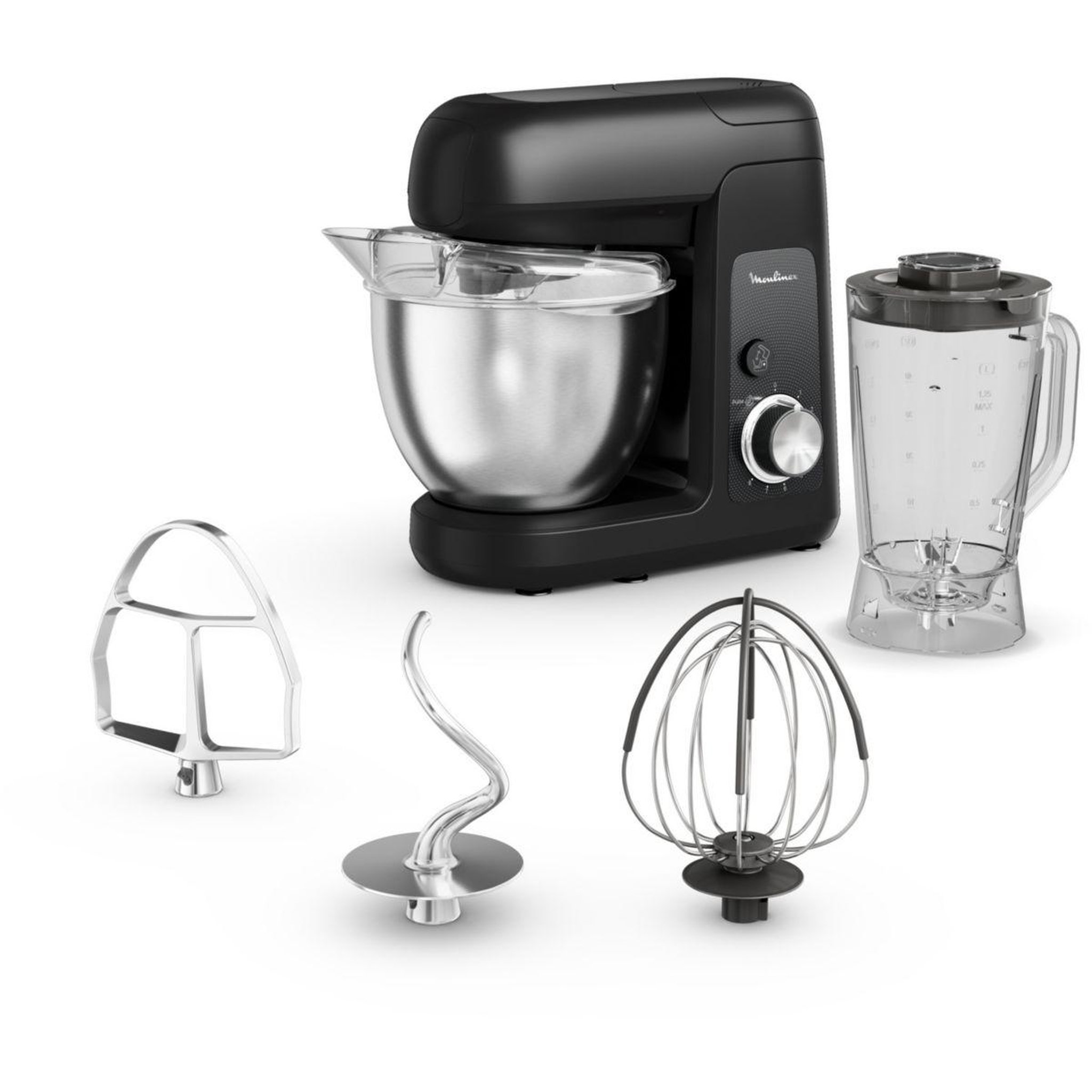 MOULINEX Robot pâtissier Bake Partner + blender QA521810