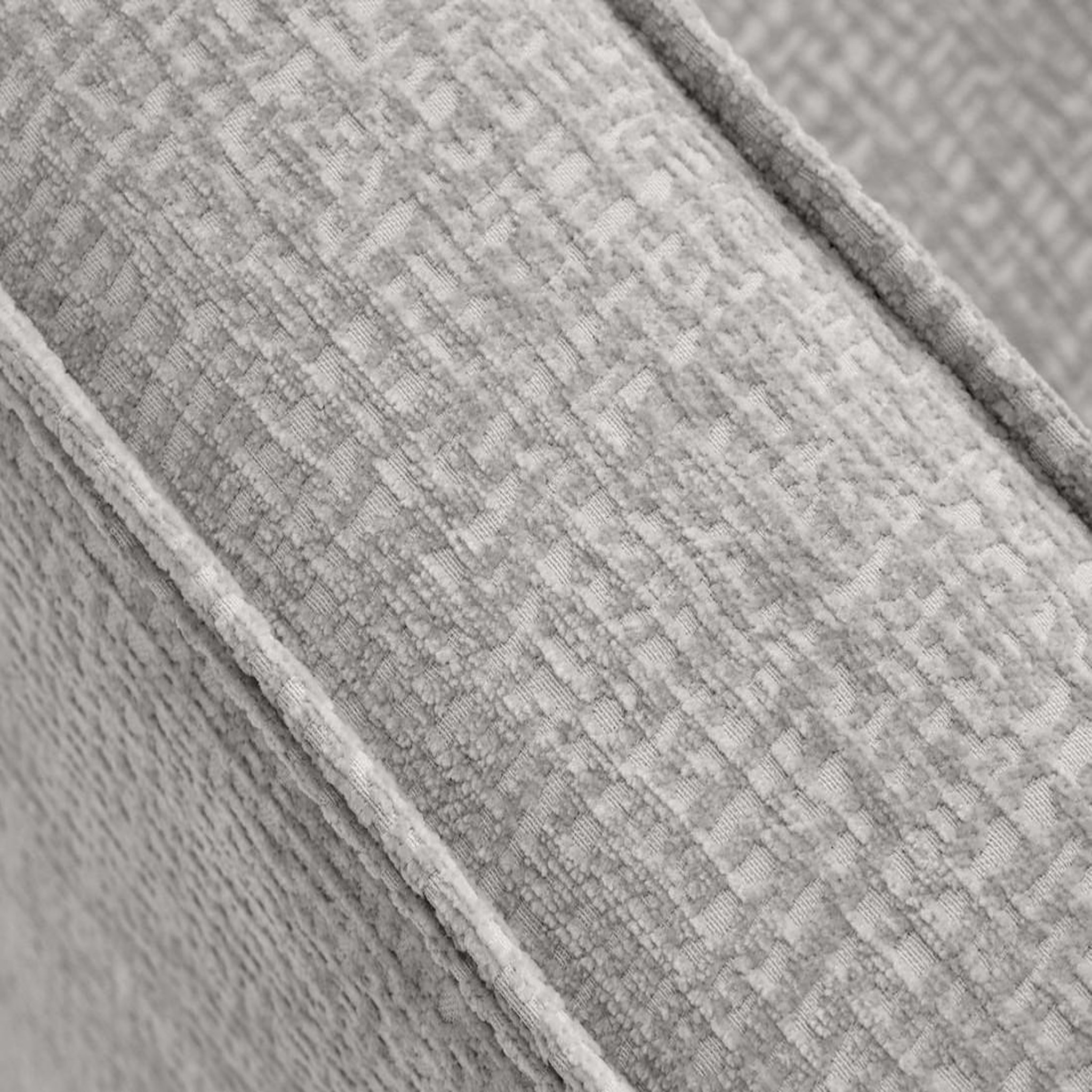Voir la diapositive 4 : LISA DESIGN Jake - canapé d'angle gauche 5 places convertible en tissu velours relief