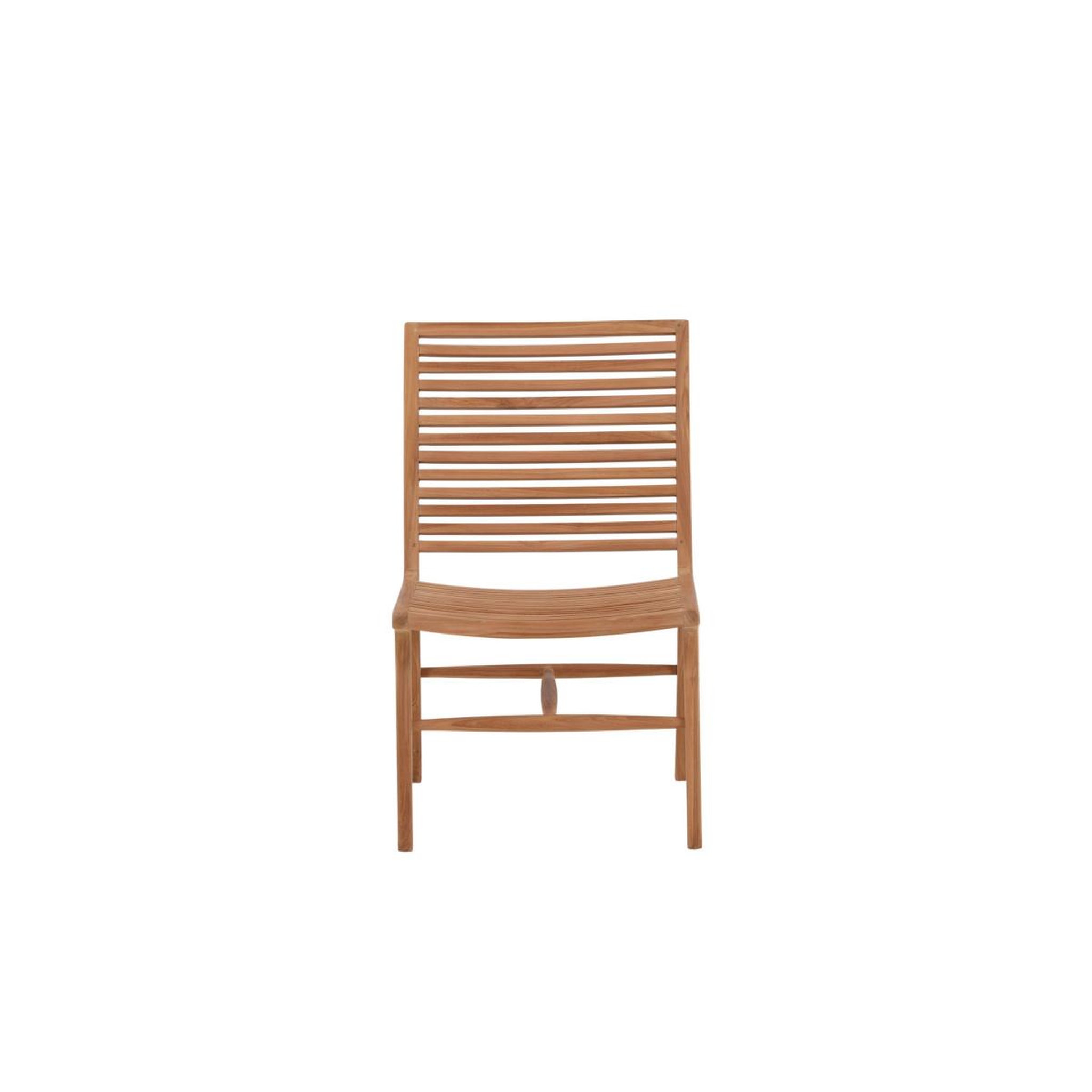 Voir la diapositive 5 : Paris Prix Fauteuil de jardin en teck  ribbon  88cm naturel