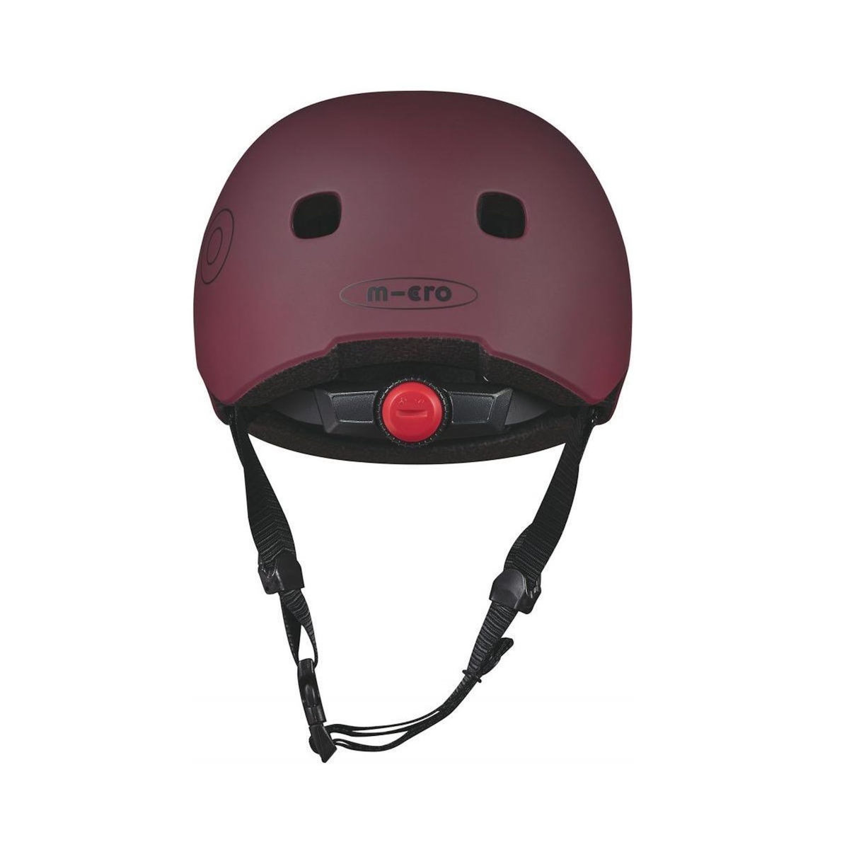 Micro Mobility Casque Rouge Automne lumière LED intégrée Taille M