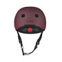 Voir la diapositive 2 : Micro Mobility Casque Rouge Automne lumière LED intégrée Taille M