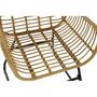 Voir la diapositive 3 : MARKET24 Canapé de jardin DKD Home Decor Marron Métal Polyester rotin synthétique (124 x 74 x 84 cm)
