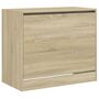 Voir la diapositive 4 : VIDAXL Armoire a chaussures chene sonoma 80x42x69 cm bois d'ingenierie