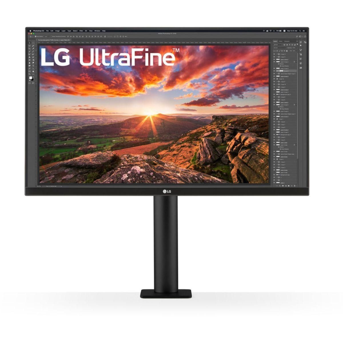 LG Ecran PC 4K ULTRAFINE 27UN880P-B Plat 27'' IPS