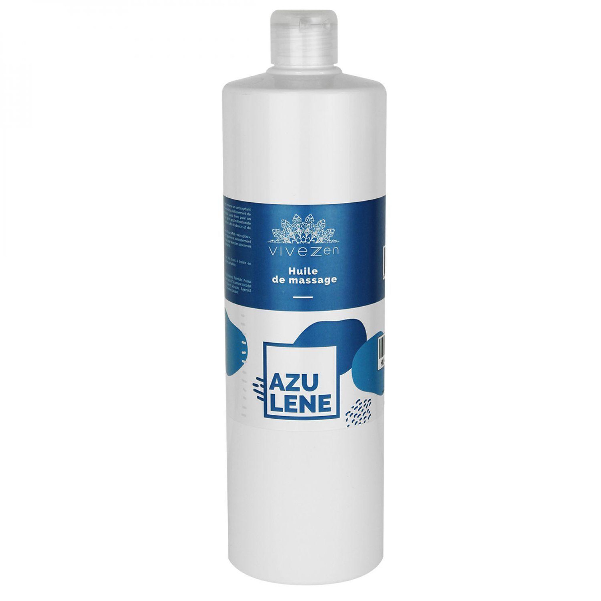VIVEZEN Huile de massage, modelage, 1L - Azulène