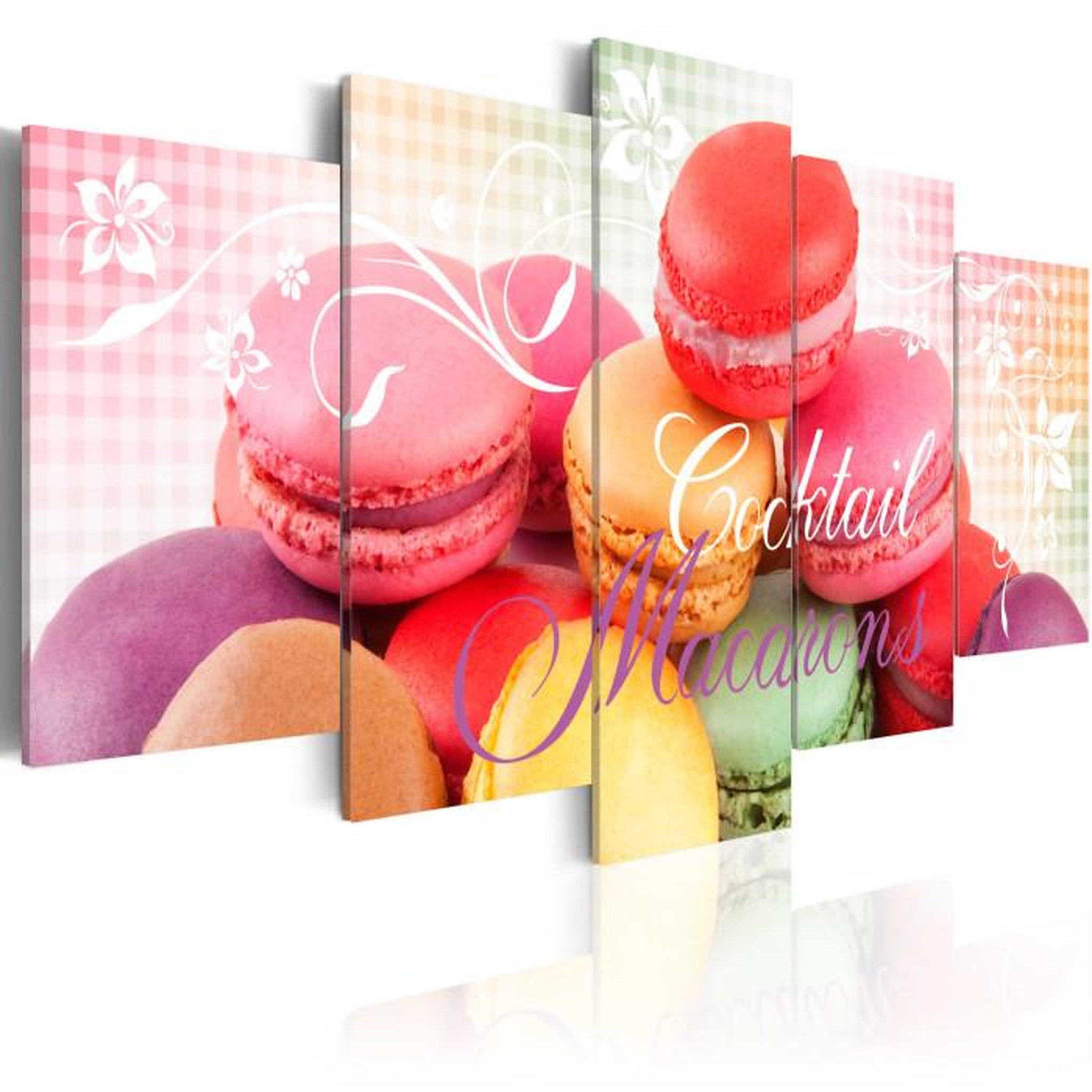 Paris Prix Tableau Imprimé  Sweet Macarons. Coloris disponibles : Multicolore