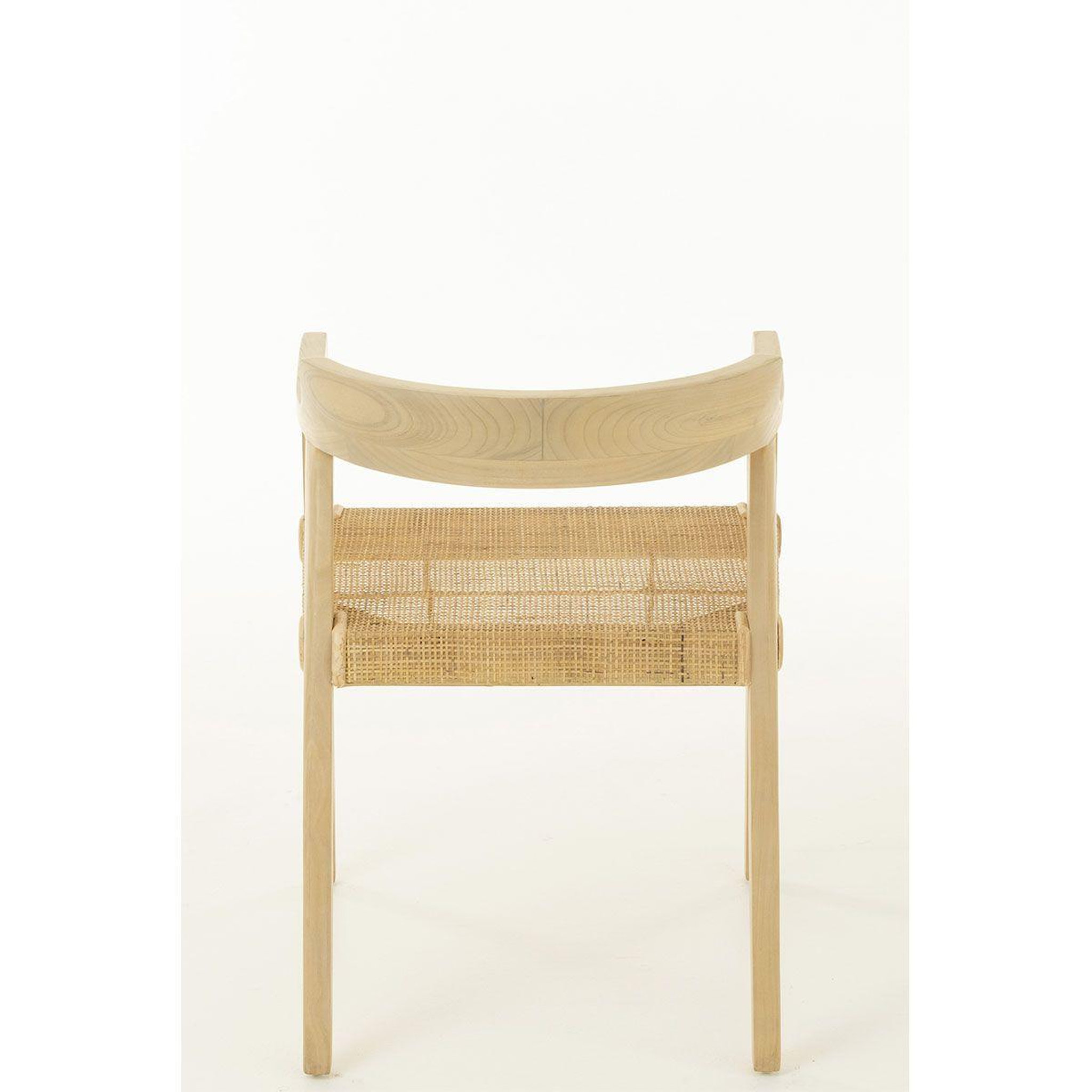 Voir la diapositive 5 : J-LINE Chaise design  sungkai  71cm naturel