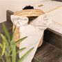 Voir la diapositive 2 : Domiva Coffret 3 langes en coton bio 60x60 Leafy Bunny