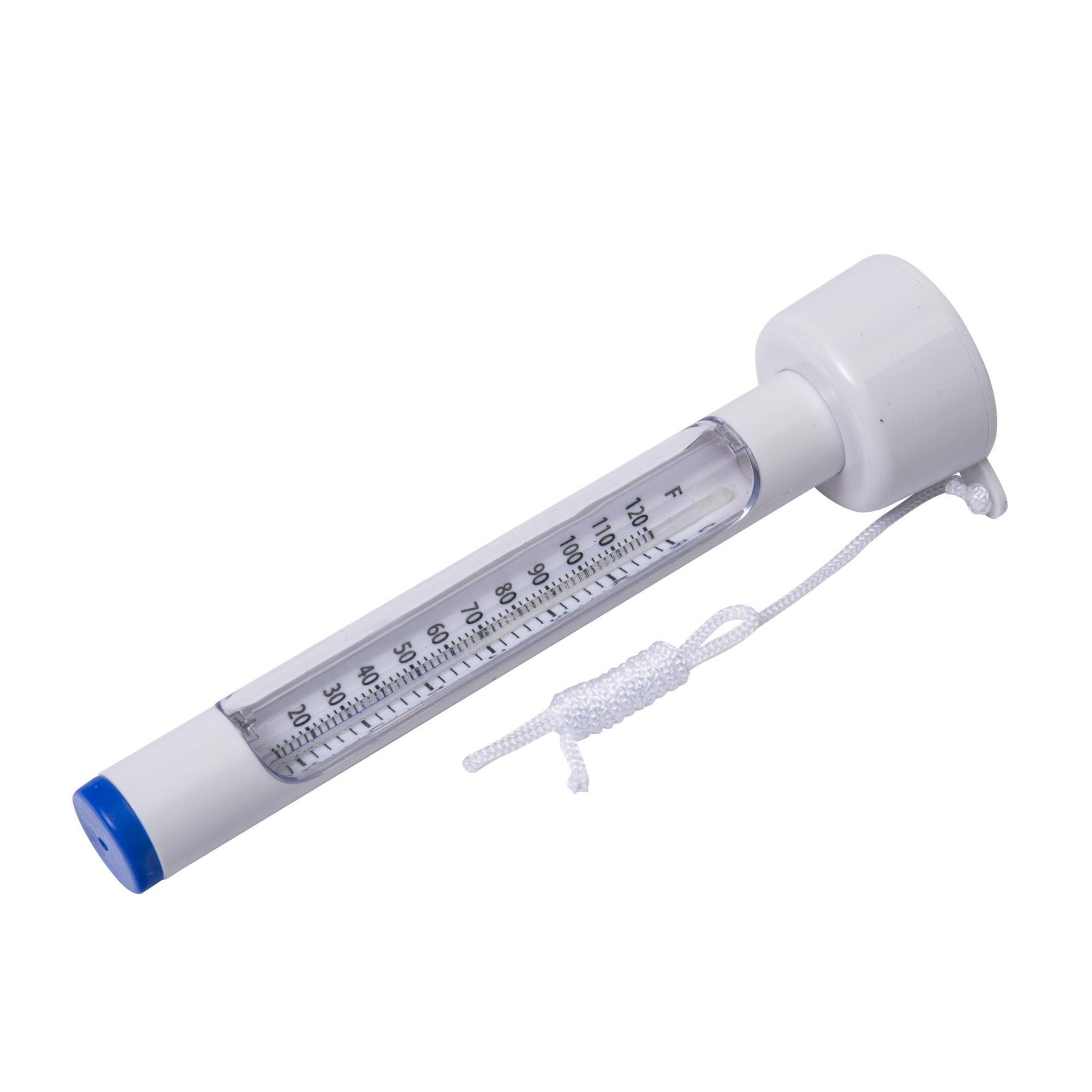Voir la diapositive 4 : WERKAPRO Thermomètre pour piscine blanc WERKA PRO