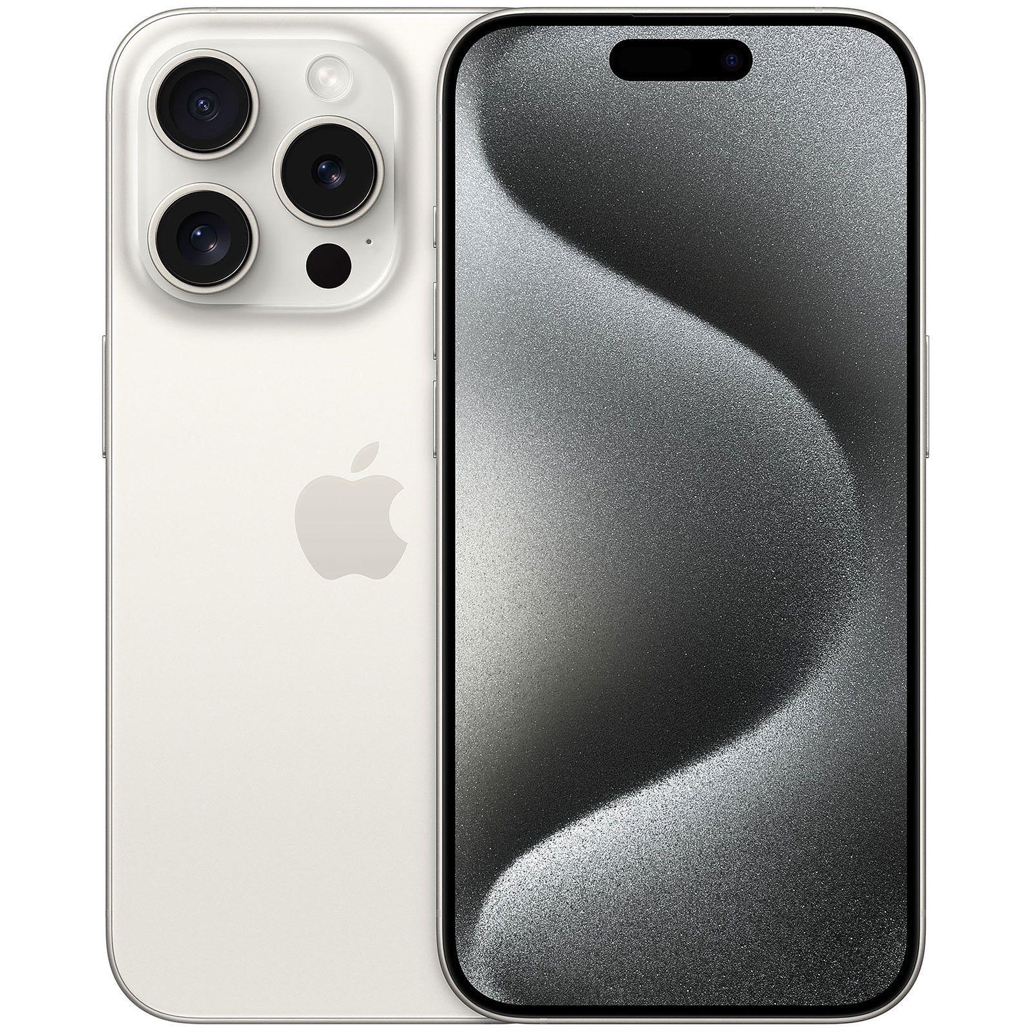 APPLE iPhone 15 Pro Reconditionné 128 Go - Grade C - Titane blanc