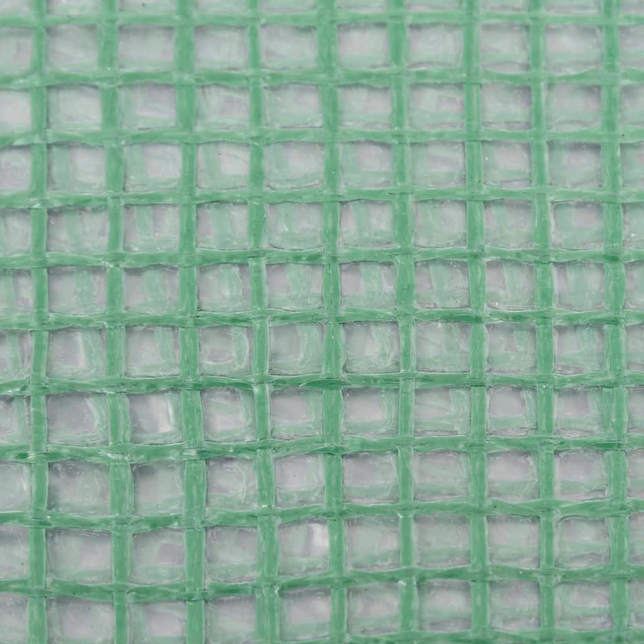 Voir la diapositive 4 : VIDAXL Couverture de remplacement de serre (16 m^2) 400x400x200 cm Vert