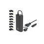Voir la diapositive 1 : URBAN FACTORY Chargeur et câble d alimentation PC Urban Factory CHARGEUR UNIVERSEL PC 70W NOIR