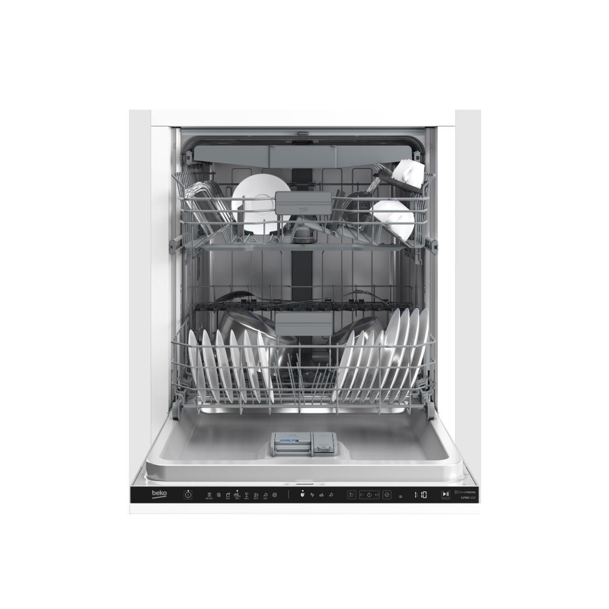 Beko Lave-vaisselle 60cm 16 couverts 43db tout intégrable - BDIN38651C