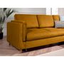 Voir la diapositive 4 : LISA DESIGN Brooke - canapé d'angle droit - convertible - 5 places - en velours