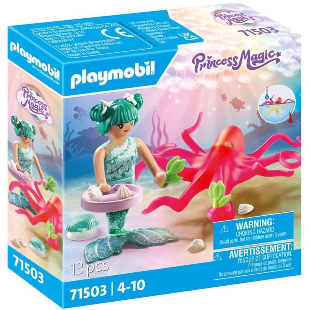PLAYMOBIL SIRENE AVEC PIEUVRE PLAYMOBIL PLL71503