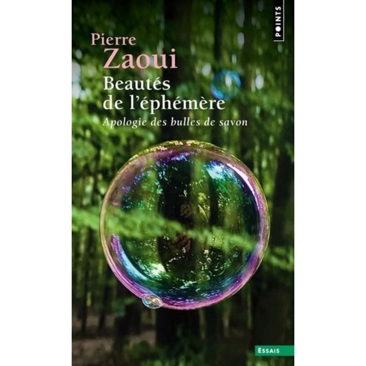 BEAUTES DE L'EPHEMERE. APOLOGIE DES BULLES DE SAVON, Zaoui Pierre