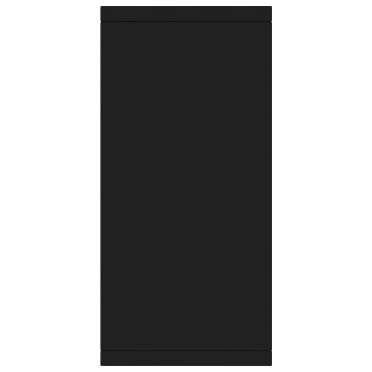 VIDAXL Buffet Noir 88x30x65 cm Bois d'ingenierie