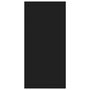 Voir la diapositive 5 : VIDAXL Buffet Noir 88x30x65 cm Bois d'ingenierie