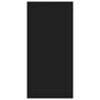 Voir la diapositive 5 : VIDAXL Buffet Noir 88x30x65 cm Bois d'ingenierie
