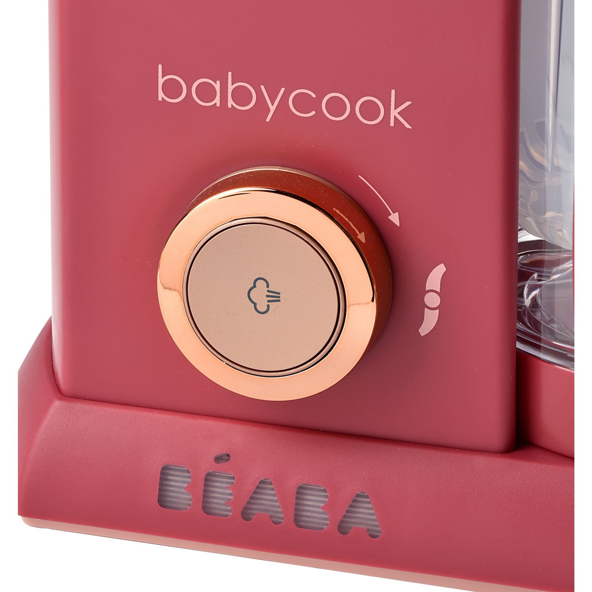BEABA Cuiseur - vapeur - mixeur Babycook Solo Litchee