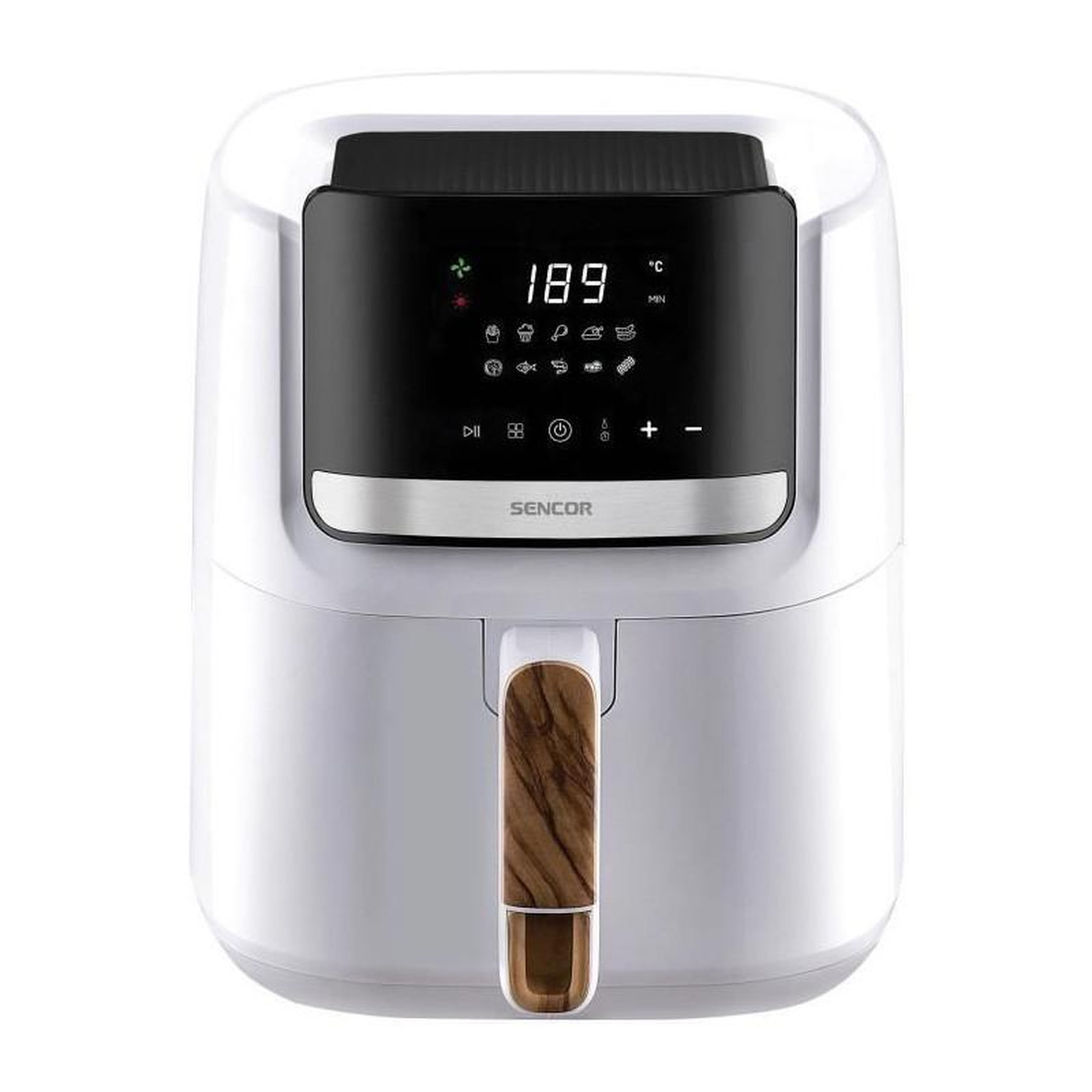 Voir la diapositive 3 : SENCO Airfryer - SENCOR - SFR 6551WH - 1600 W - 6,5 L - Blanc