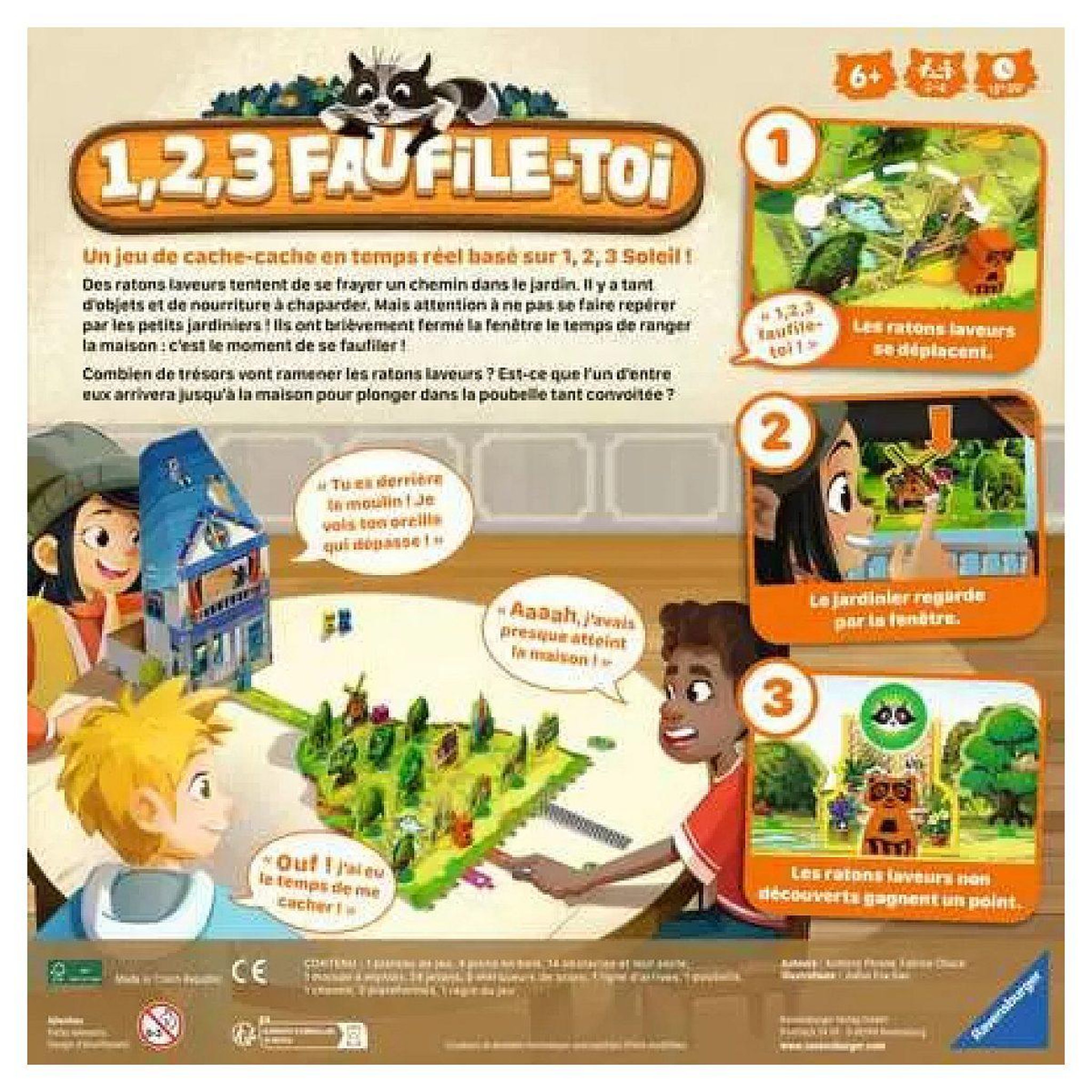 Voir la diapositive 2 : RAVENSBURGER 1 2 3 faufile toi le jeu de societe