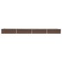 Voir la diapositive 3 : VIDAXL Lit sureleve de jardin Acier galvanise 600x80x45 cm Marron