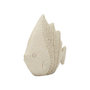 Voir la diapositive 3 : Paris Prix Statuette Poisson en Résine  Sand  16cm Beige