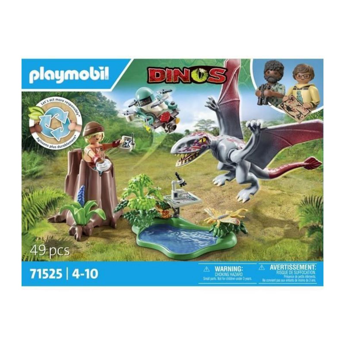 PLAYMOBIL Playset Playmobil Drone d'observation