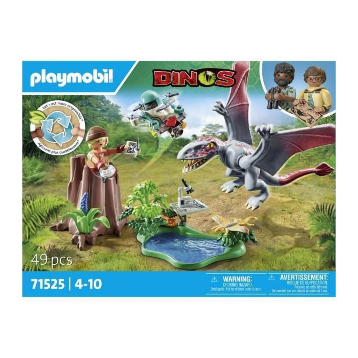 PLAYMOBIL Playset Playmobil Drone d'observation