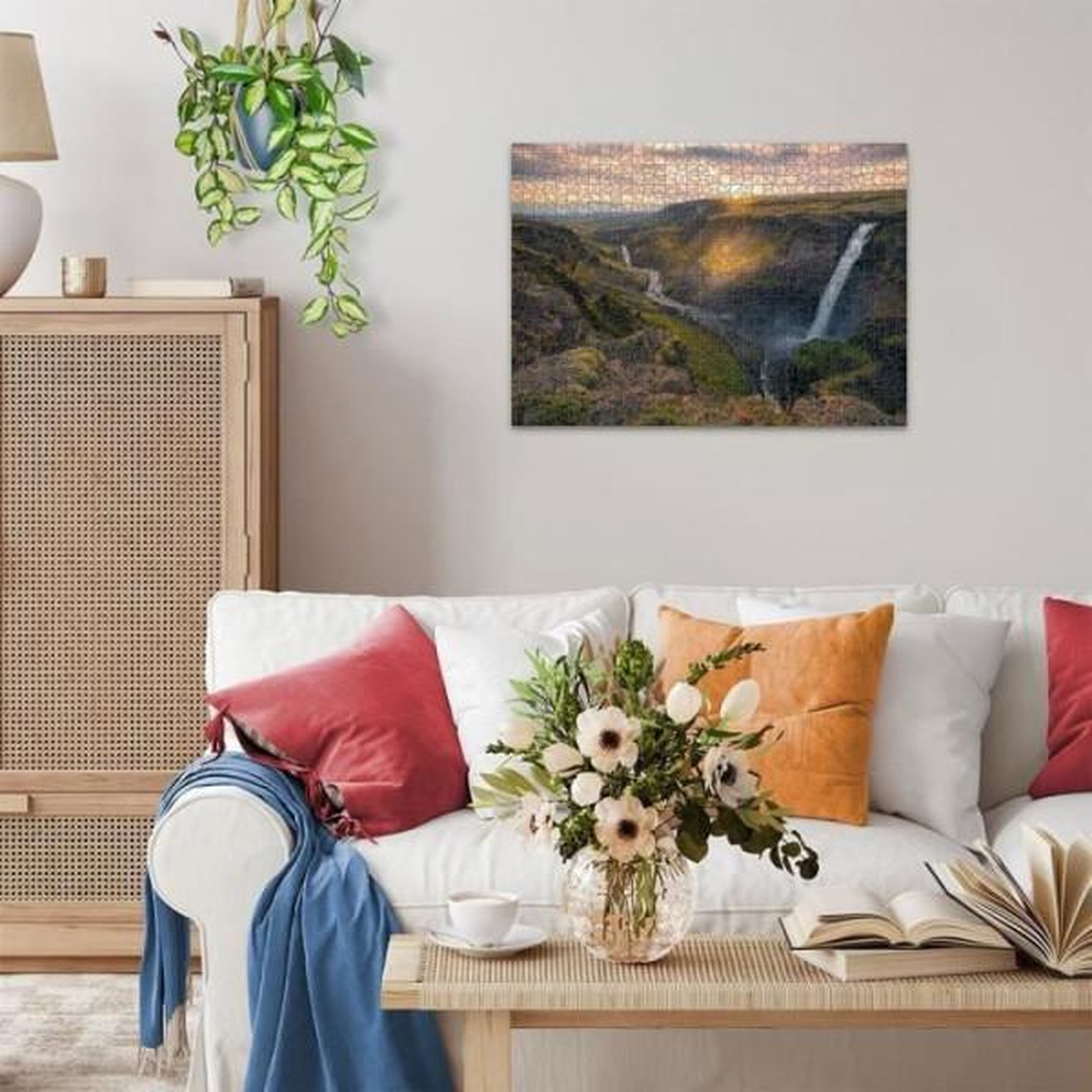 Voir la diapositive 4 : RAVENSBURGER Ravensburger-puzzle 1000p-la cascade háifoss, islande (highlights)-adultes&enfants-des 14 ans-puzzle de qualité supérieure-12