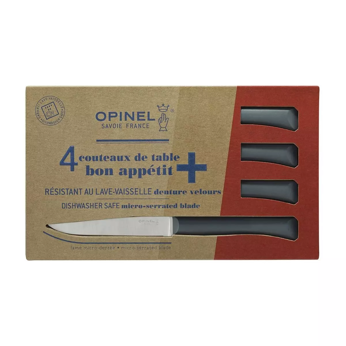 Opinel Set de couteaux Bon Appétit 4 couteaux