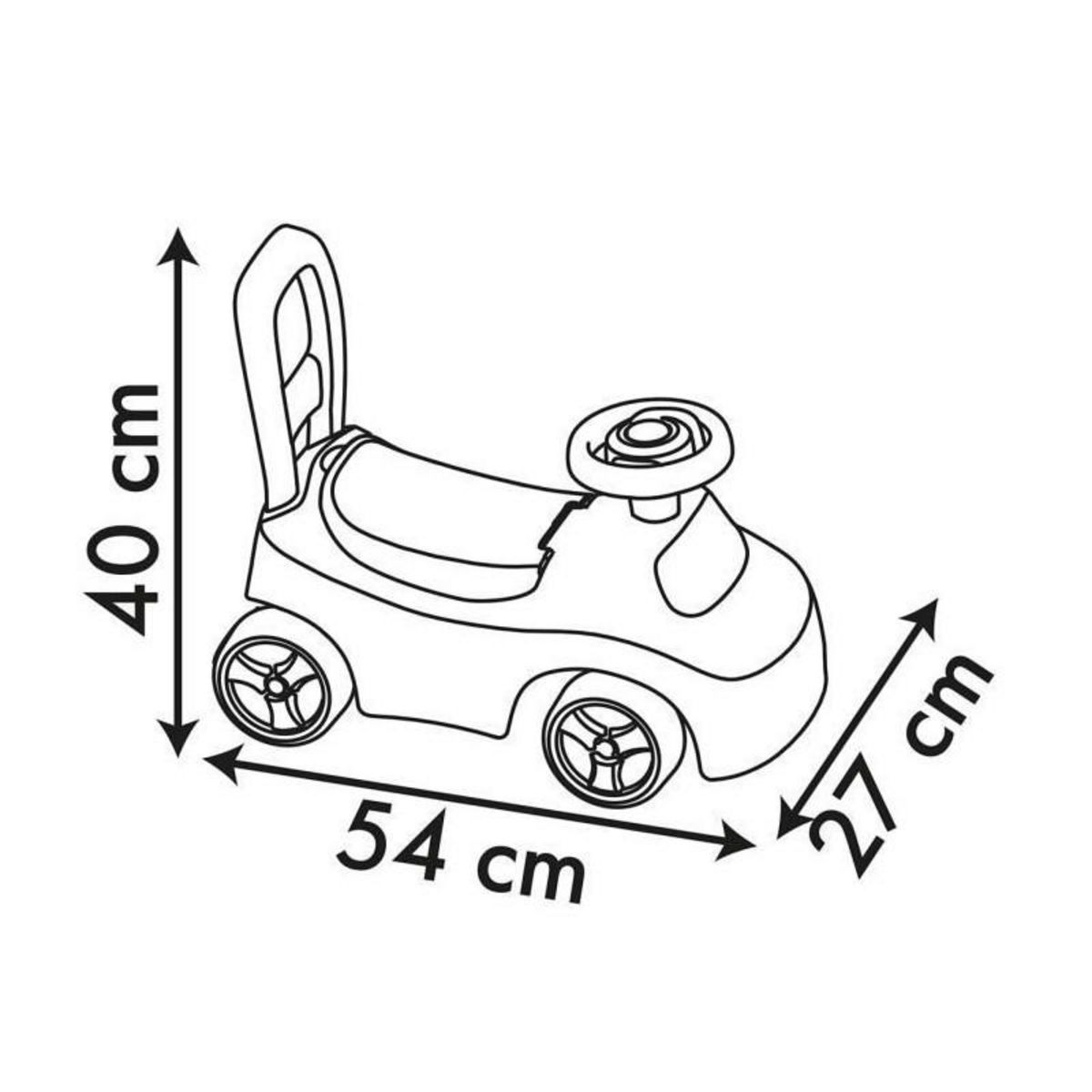 SMOBY Smoby - Porteur auto enfant 2 en 1 - Spidey - Coffre sous la selle + klaxon - Des 10 mois - Fabrication française
